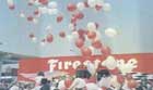 Revoada de bal�es para evento corporativo