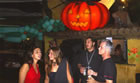 Cenografia para evento halloween com infl�veis e Bal�es