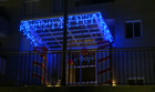 Decora&ccedil;&atilde;o Tem&aacute;tica - cenografia natalina com luzes 